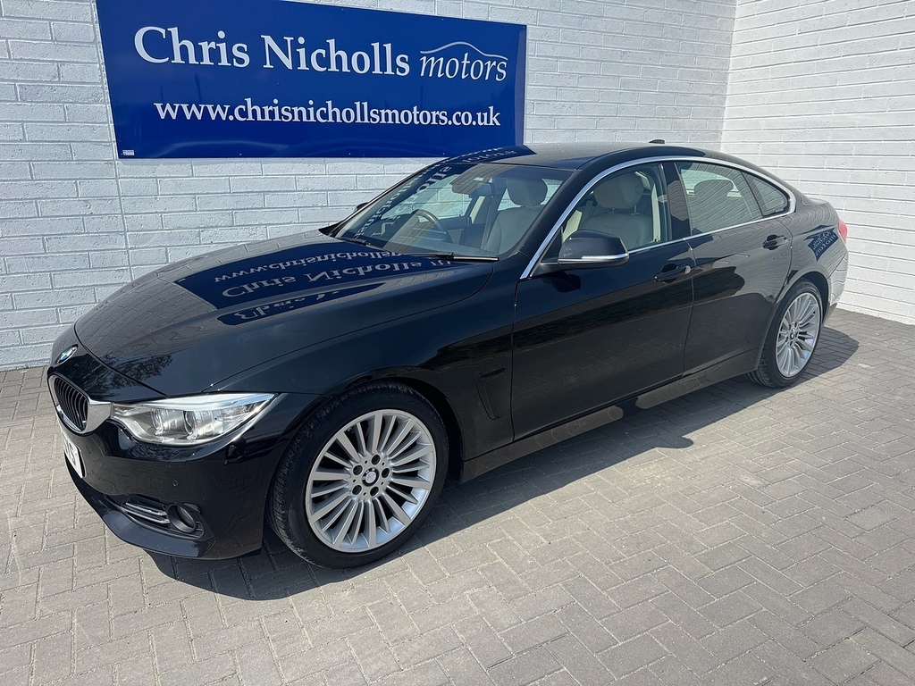 BMW 4 Series Gran Coupe 420D Luxury Black
