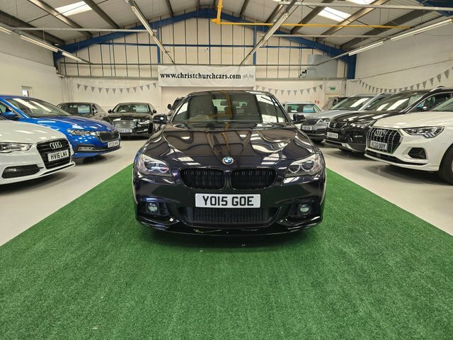 BMW 5 Series 2.0 520D M Sport Euro 6 S S Black