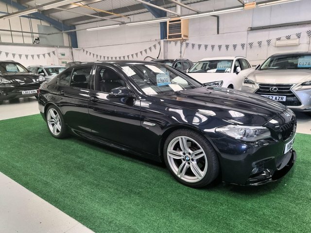 BMW 5 Series 2.0 520D M Sport Euro 6 S S Black #5