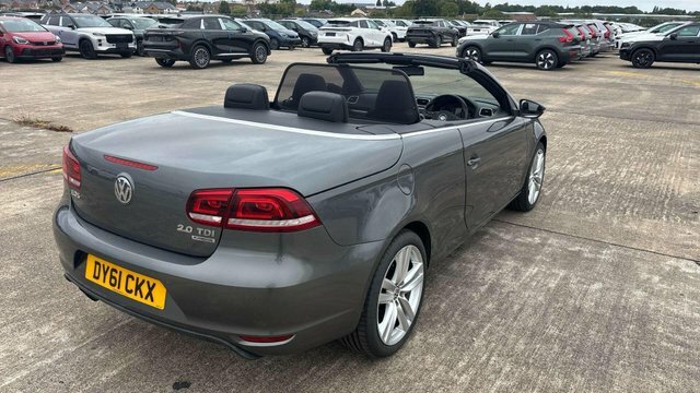 Volkswagen EOS Exclusive Tdi Bluemotion Technology 2-Door Just 55 White #13