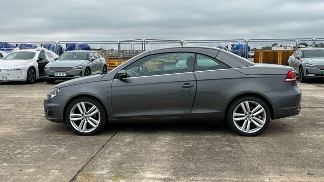 Volkswagen EOS Exclusive Tdi Bluemotion Technology 2-Door Just 55 White #9