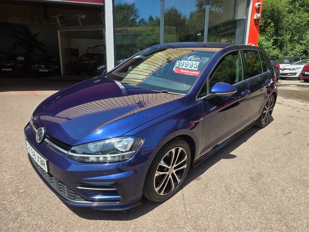 Volkswagen Golf R-line Tdi Bluemotion Technology Hatchback Blue