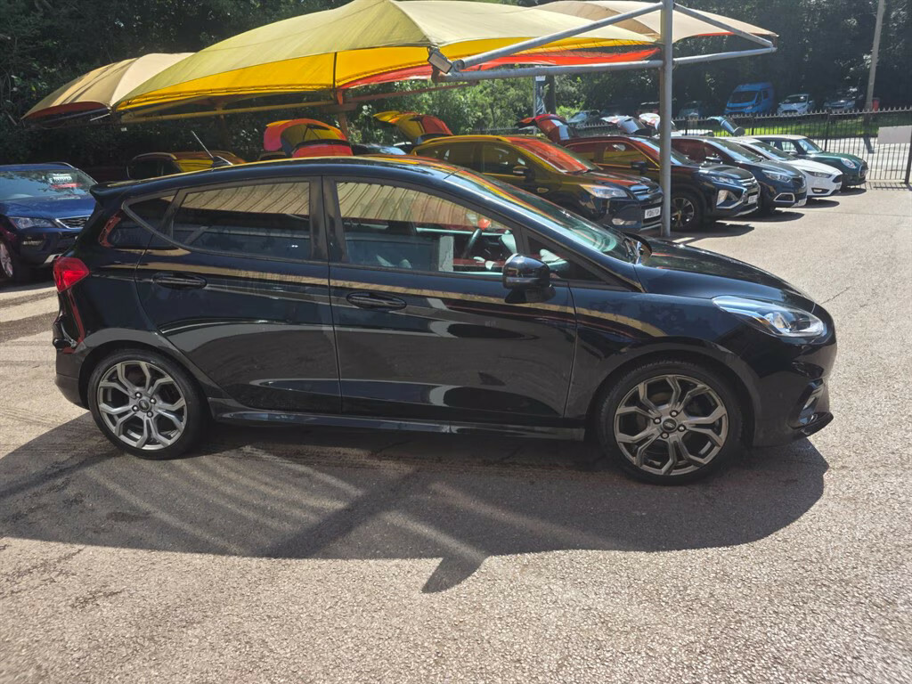 Ford Fiesta St-line Edition Hatchback AO21VBX Black #4
