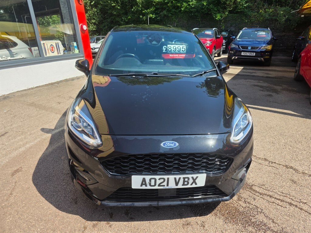 Ford Fiesta St-line Edition Hatchback AO21VBX Black #2
