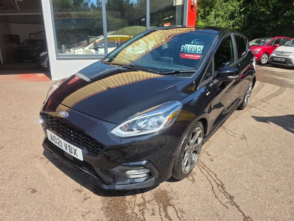 Ford Fiesta St-line Edition Hatchback AO21VBX Black
