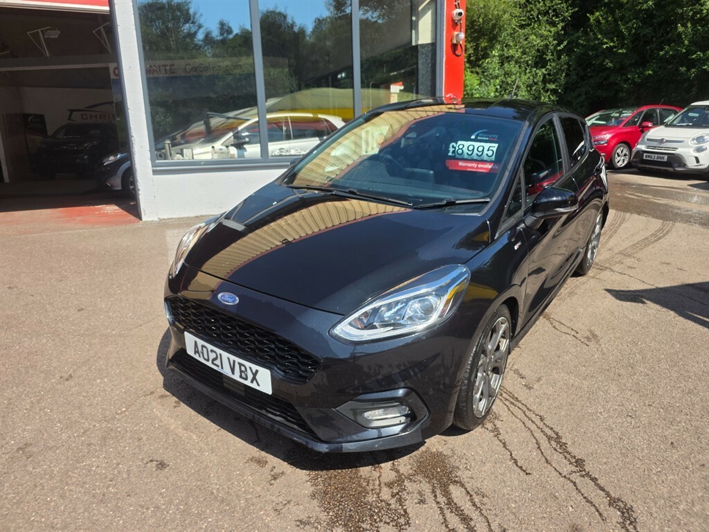 Ford Fiesta St-line Edition Hatchback AO21VBX Black #5