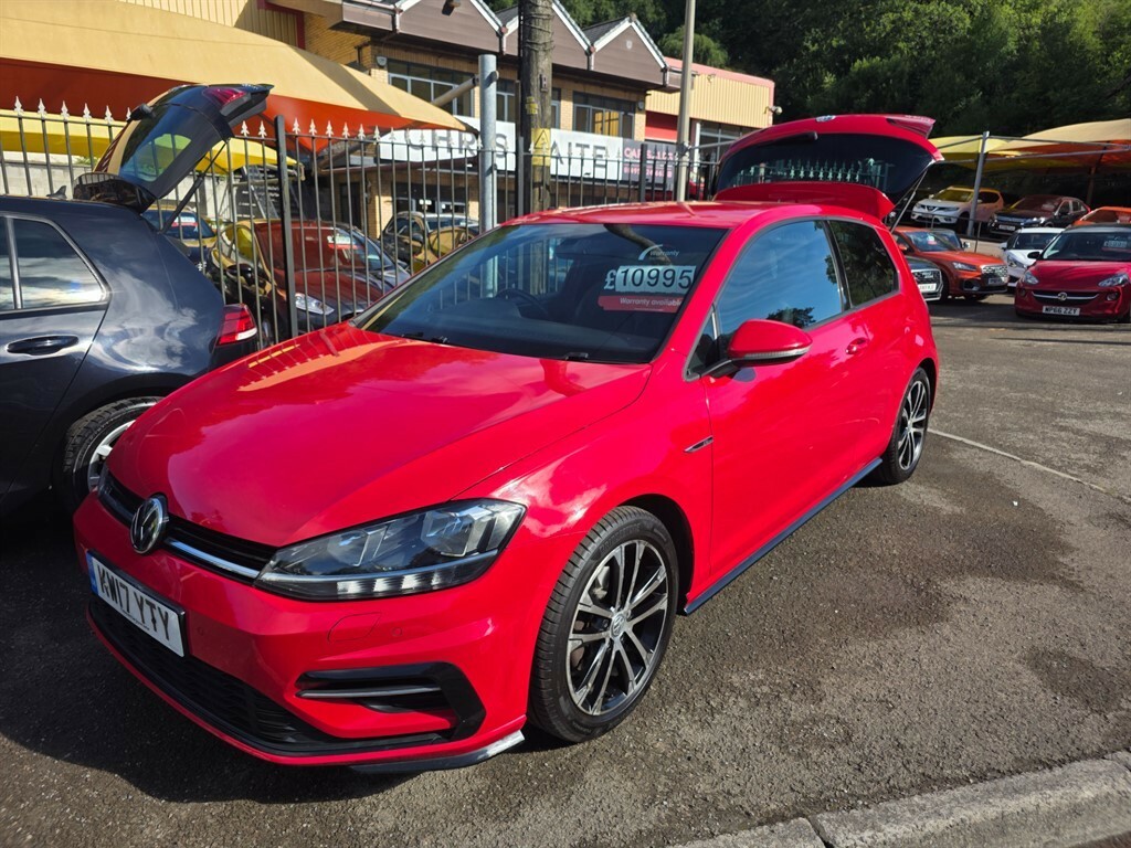 Volkswagen Golf R-line Tdi Bluemotion Technology Hatchback Red