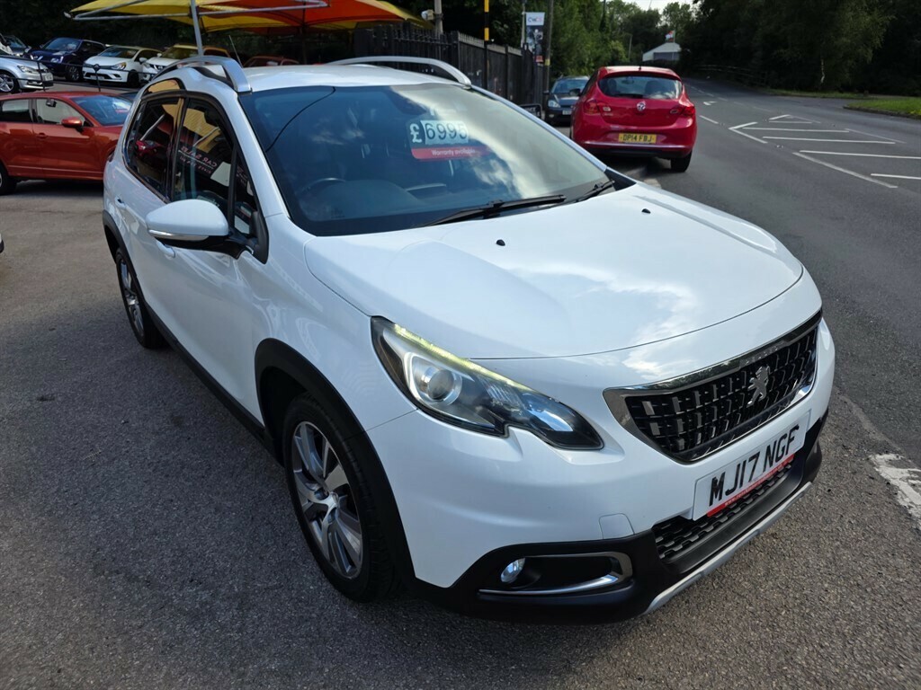 Peugeot 2008 Blue Hdi S S Allure Hatchback MJ17NGF White #3
