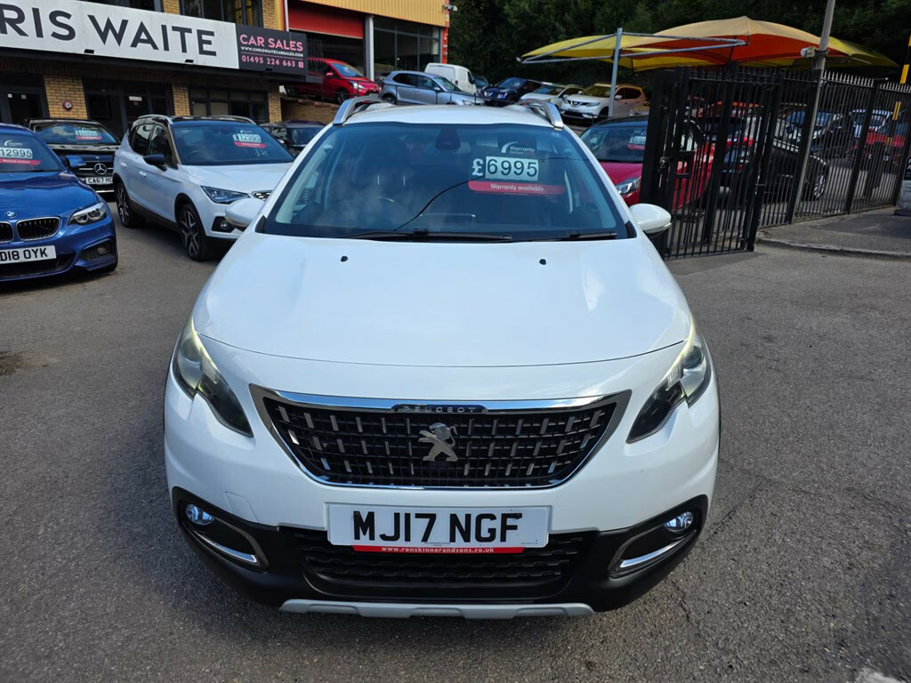 Peugeot 2008 Blue Hdi S S Allure Hatchback MJ17NGF White #2