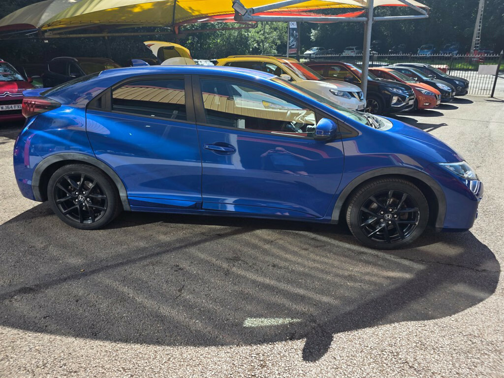Honda Civic I-dtec Sport Hatchback CA16KHW Blue #4