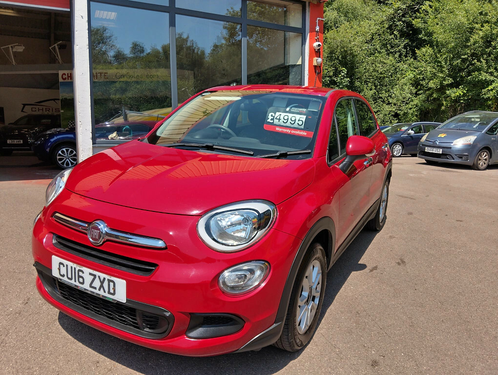 Fiat 500X Pop Hatchback Red
