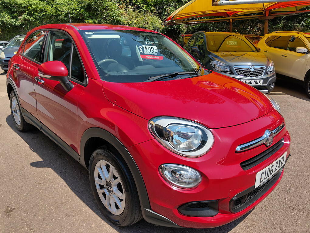 Fiat 500X Pop Hatchback Red #2