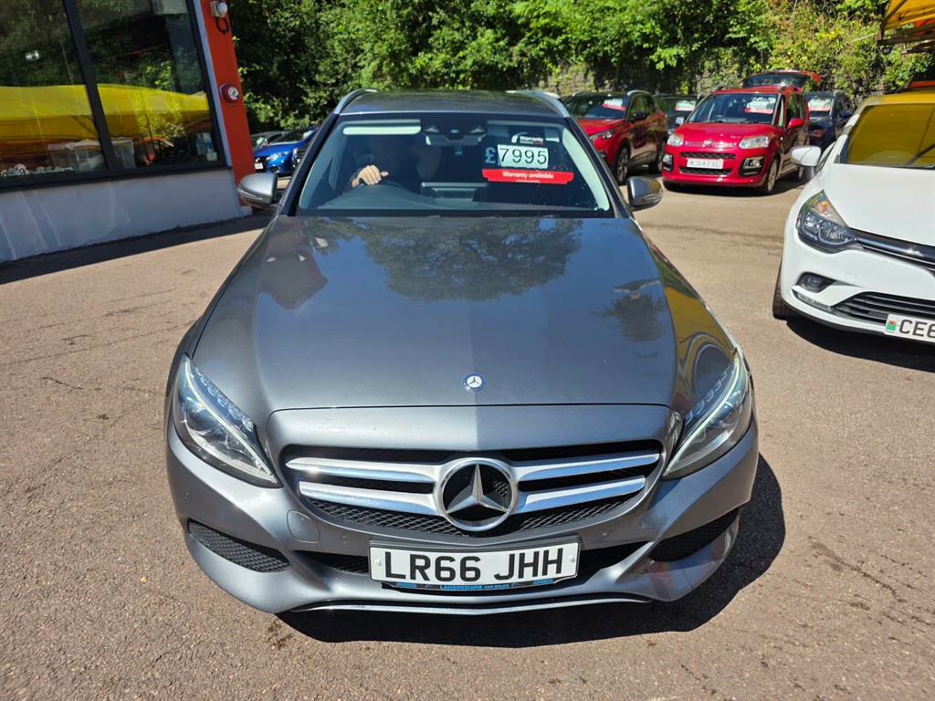 Mercedes-Benz C Class 2016 2.1 C300dh Sport Premium Plus G-tronic Eur Black #2