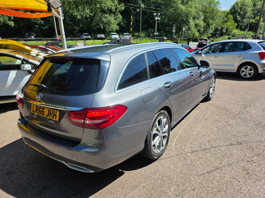 Mercedes-Benz C Class 2016 2.1 C300dh Sport Premium Plus G-tronic Eur Black #6