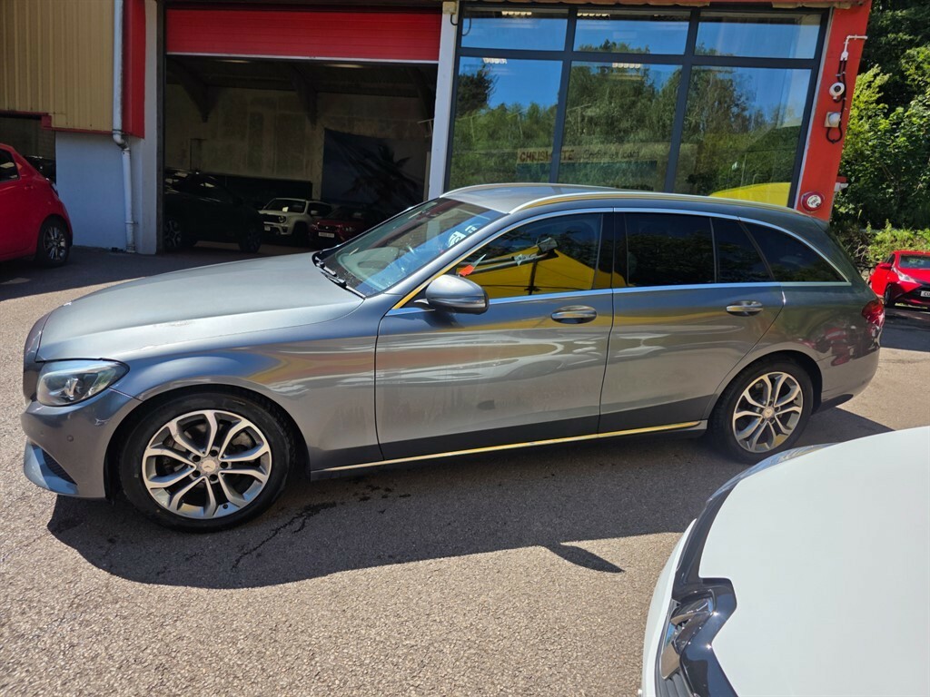 Mercedes-Benz C Class 2016 2.1 C300dh Sport Premium Plus G-tronic Eur Black #8