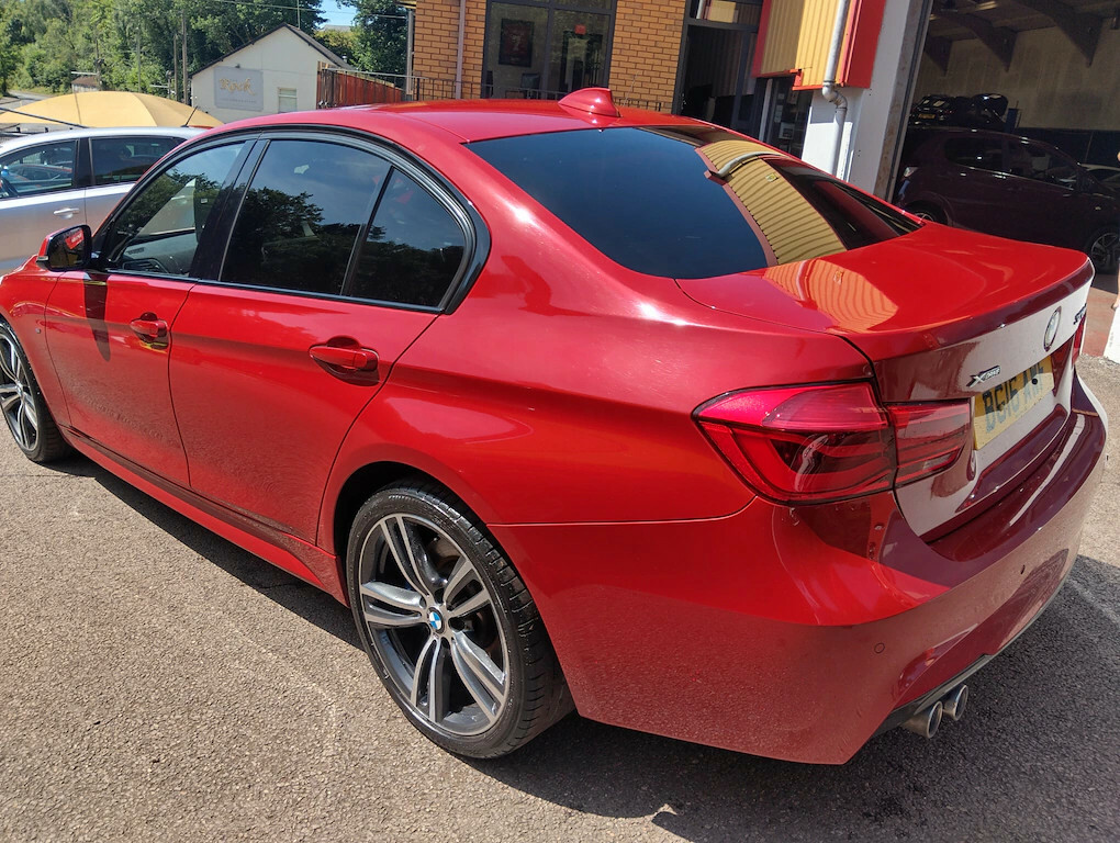 BMW 3 Series Xdrive M Sport Saloon Red #6