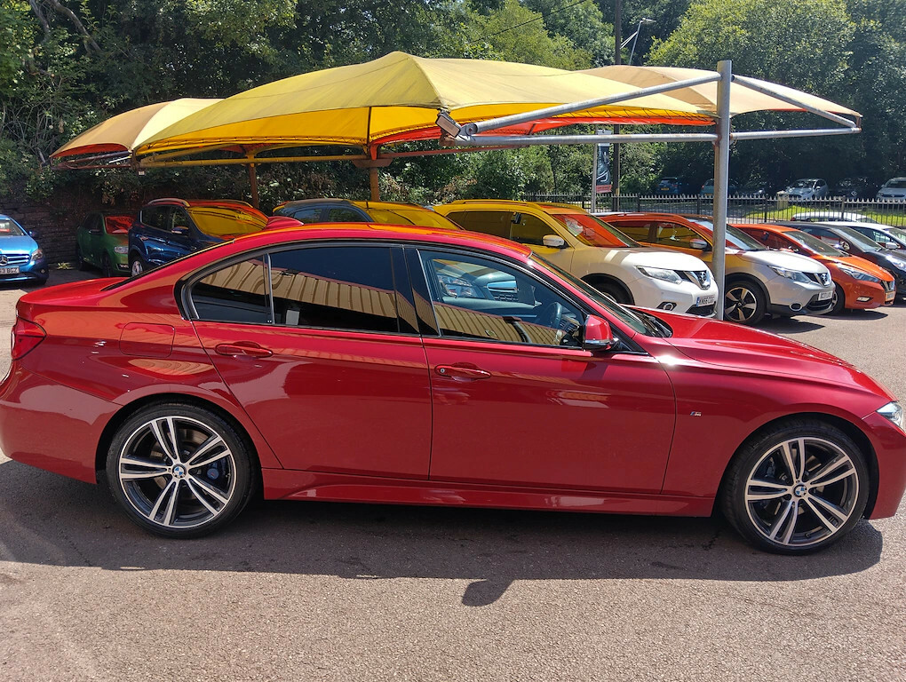 BMW 3 Series Xdrive M Sport Saloon Red #4