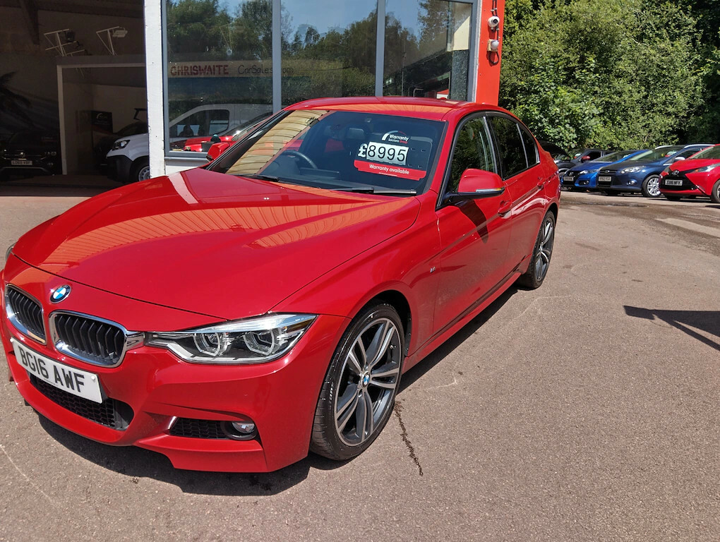 BMW 3 Series Xdrive M Sport Saloon Red