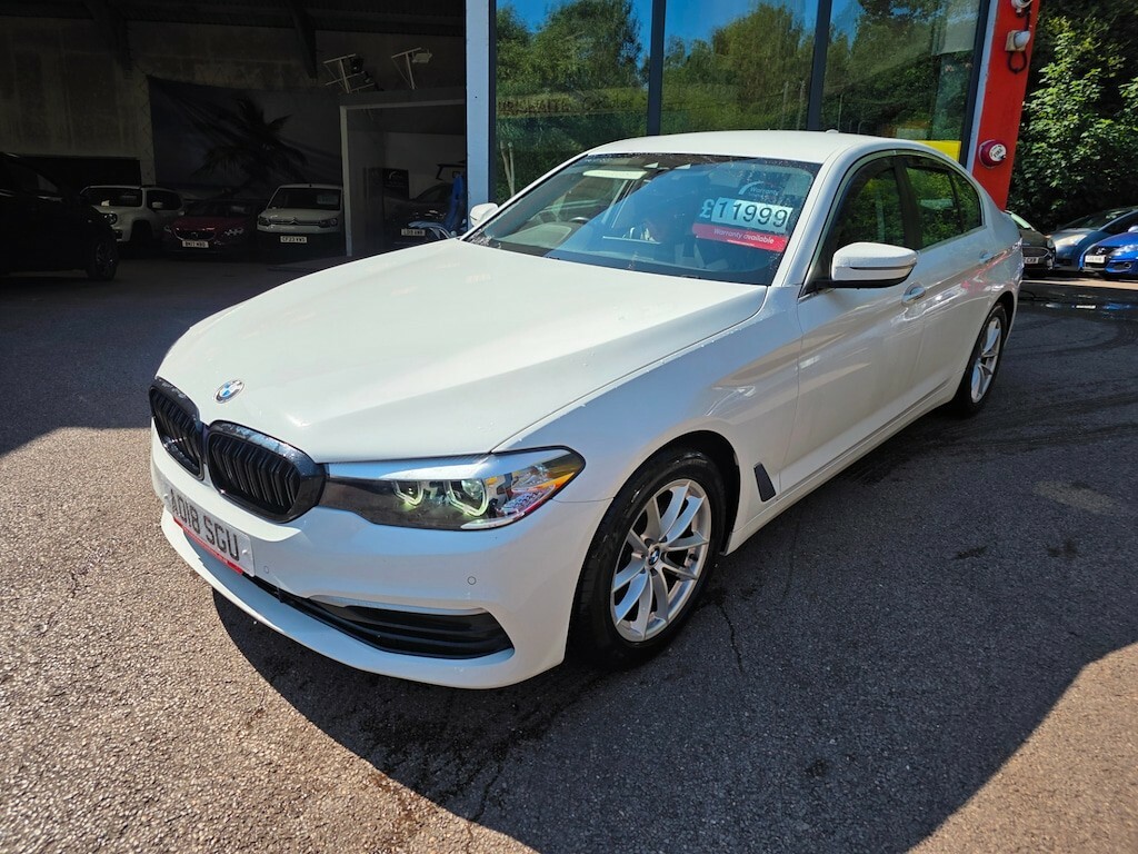 BMW 5 Series 520D Se Saloon White