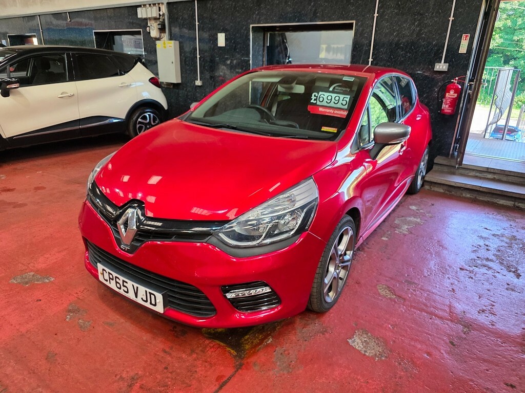 Renault Clio Gt Line Nav Tce Hatchback Red
