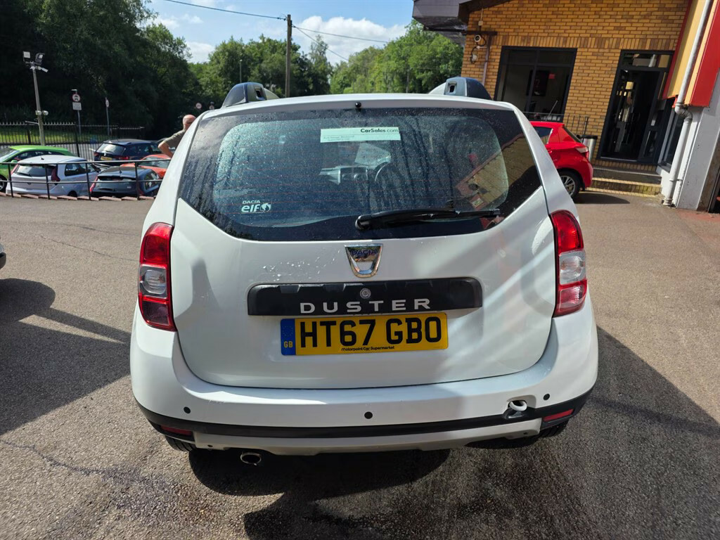 Dacia Duster Laureate Tce Hatchback HT67GBO White #6