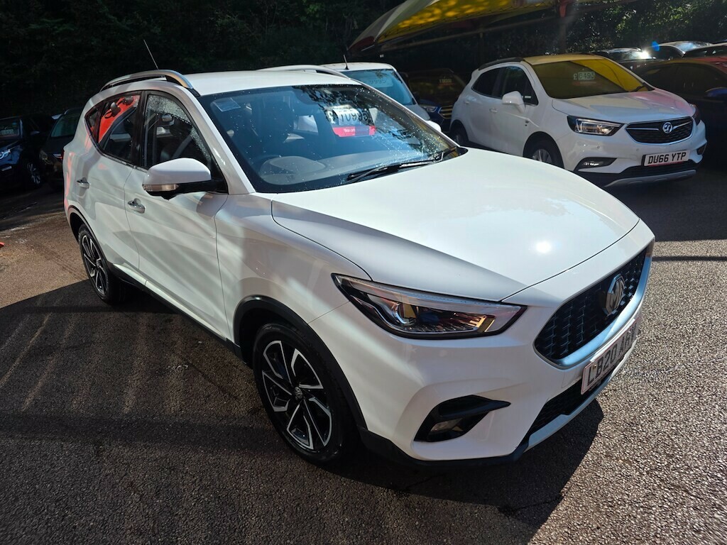 MG ZS 1.5 Vti-tech Exclusive Hatchback LB20AHV White #3
