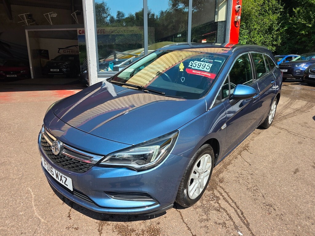 Vauxhall Astra Tech Line Cdti Estate Blue