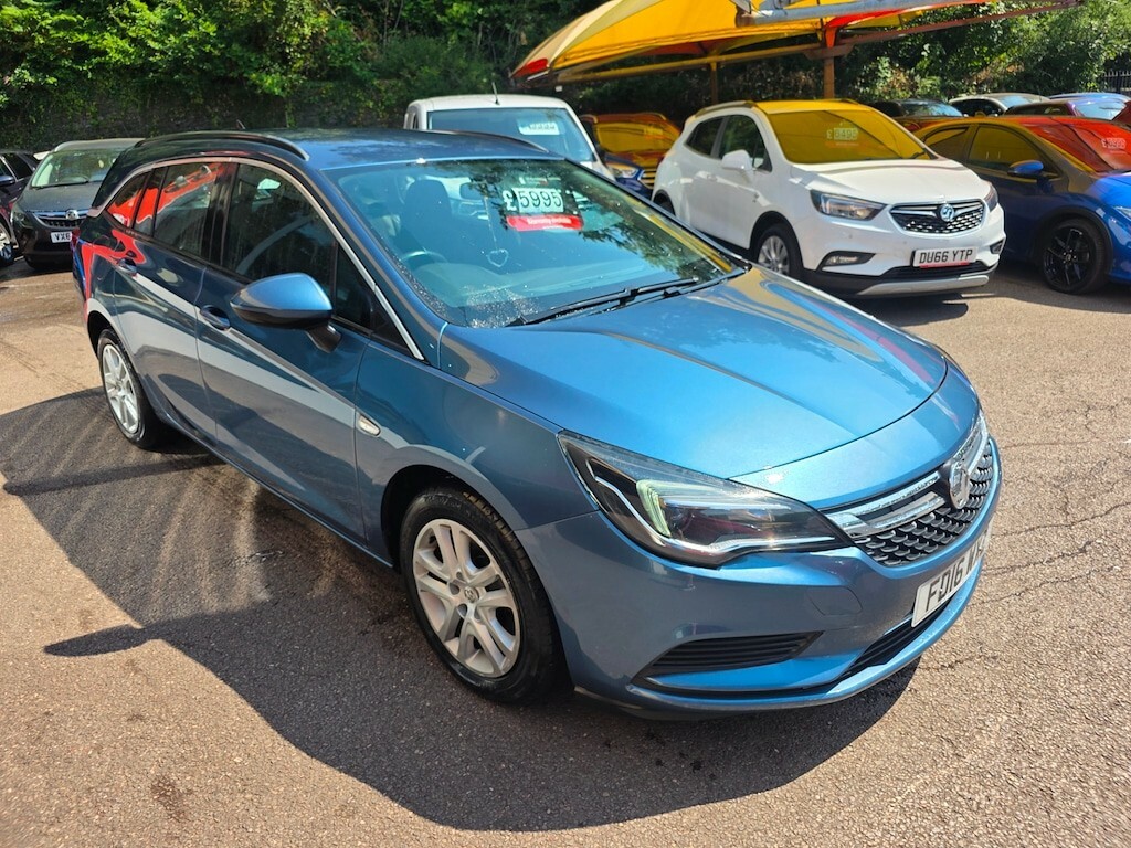 Vauxhall Astra Tech Line Cdti Estate Blue #3