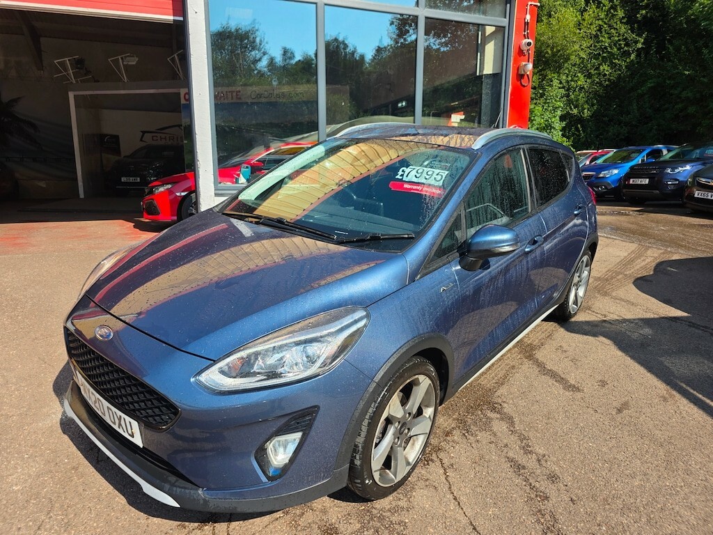 Ford Fiesta 1.0 Ecoboost Active 1 Hatchback Blue