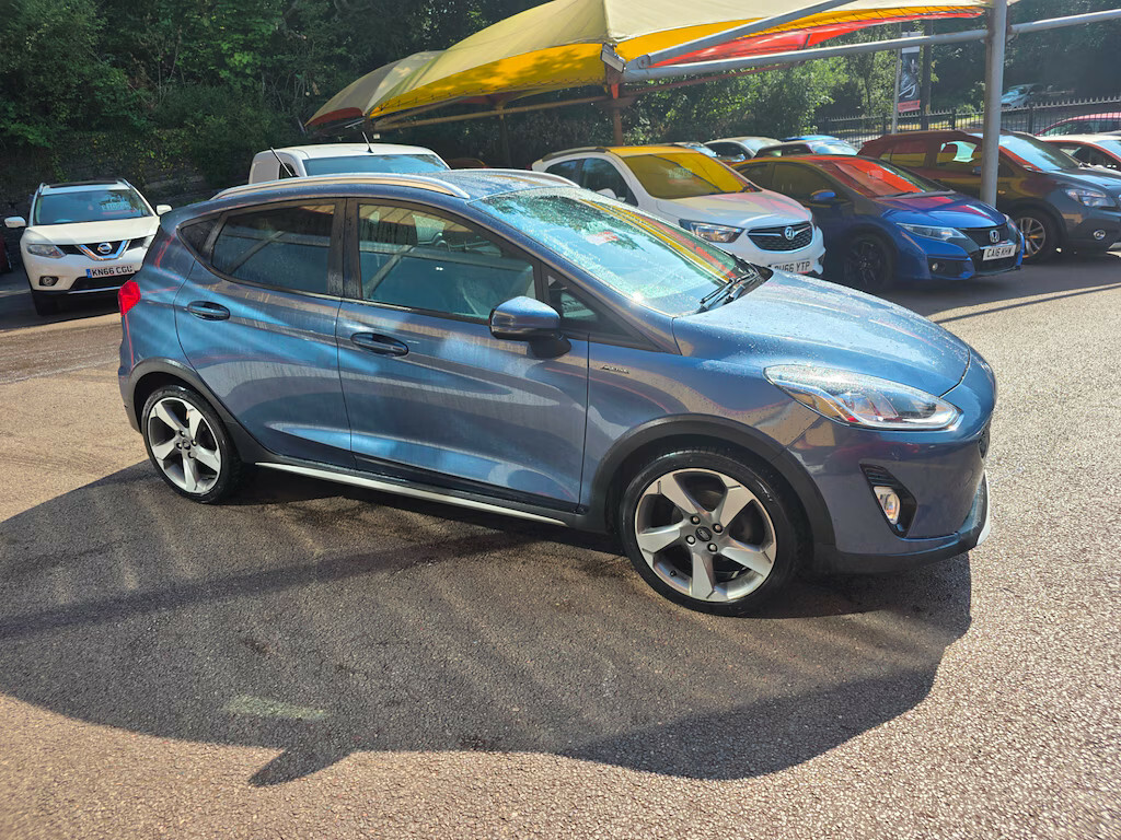 Ford Fiesta Active 1 Hatchback MX20OXU Blue #3
