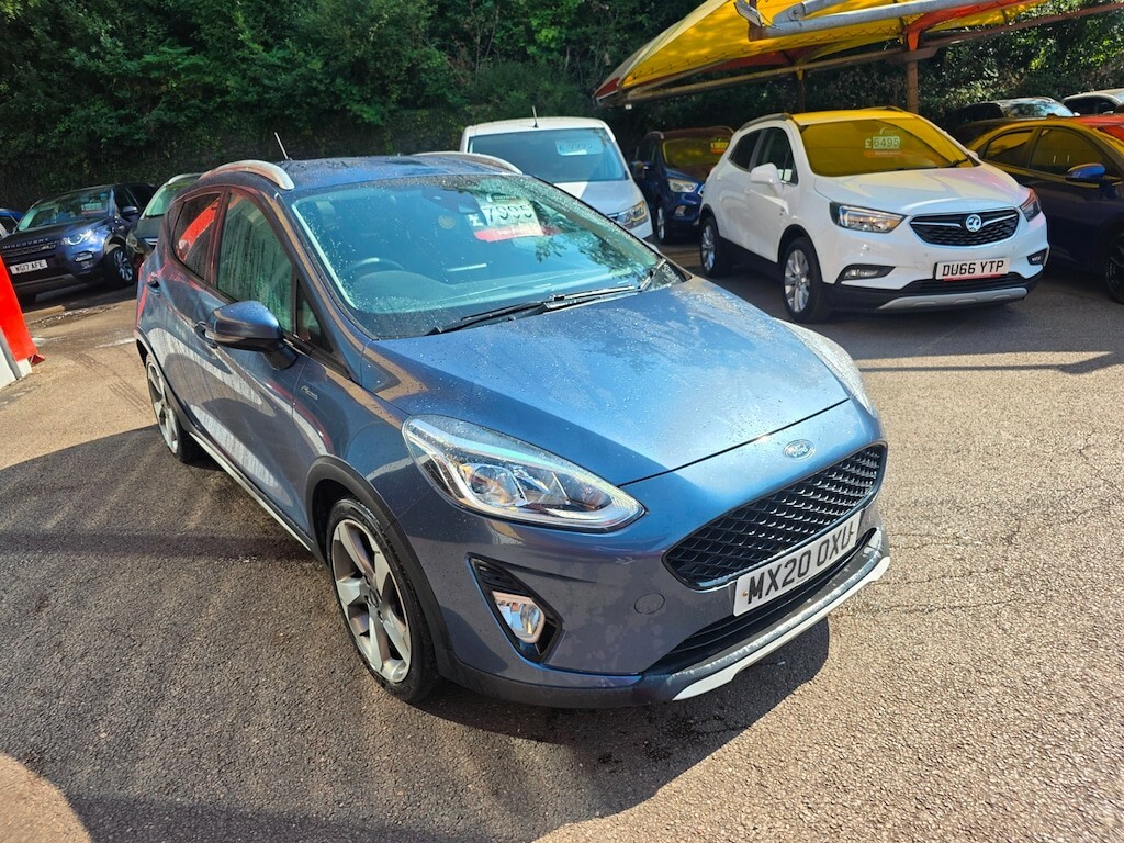 Ford Fiesta Active 1 Hatchback MX20OXU Blue #4