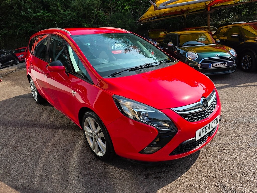 Vauxhall Zafira 2.0 Cdti Sri Mpv Red #3