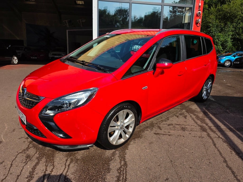 Vauxhall Zafira  White #8
