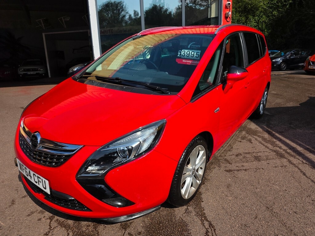 Vauxhall Zafira 2.0 Cdti Sri Mpv Red