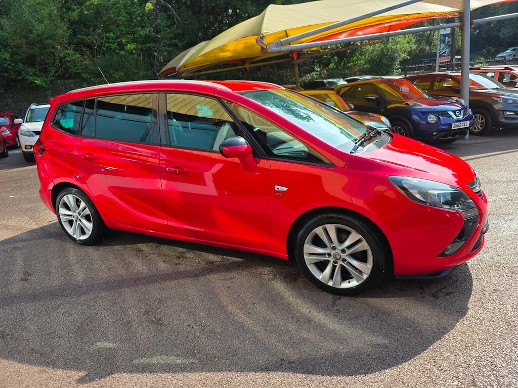 Vauxhall Zafira 2.0 Cdti Sri Mpv Red #4