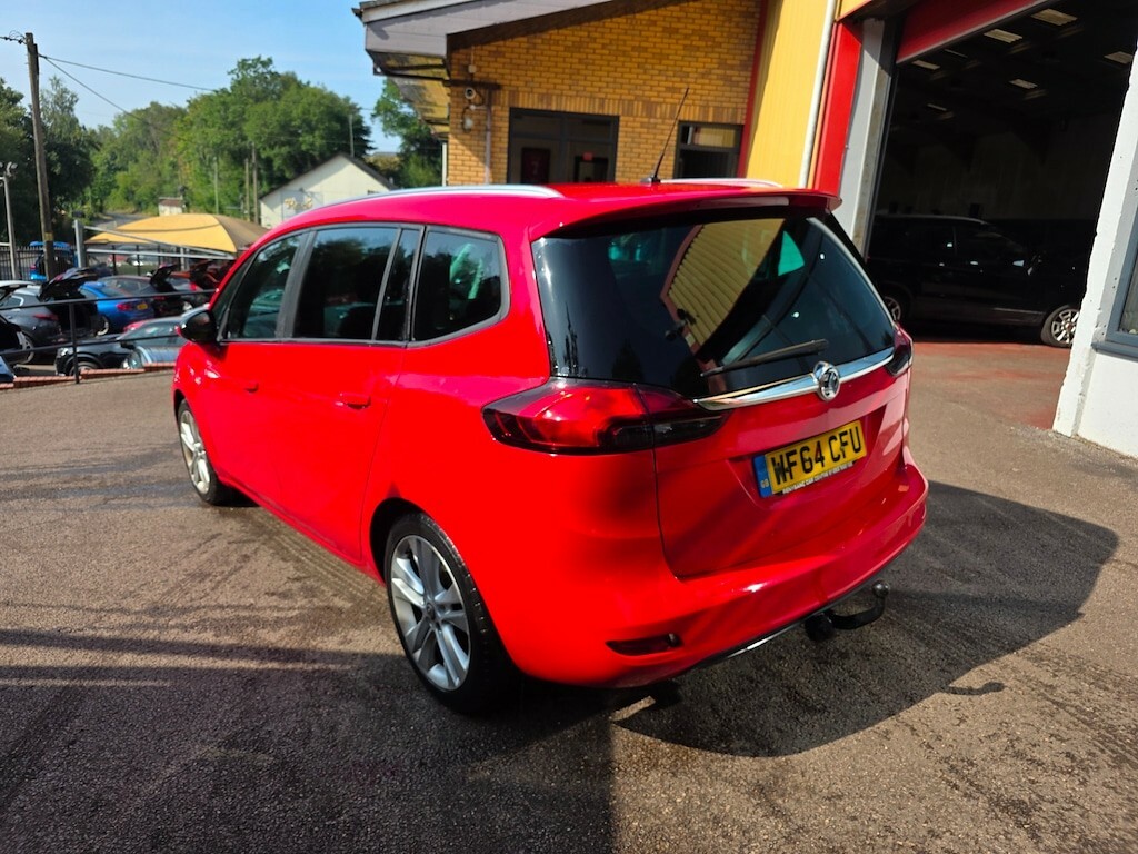 Vauxhall Zafira 2.0 Cdti Sri Mpv Red #6