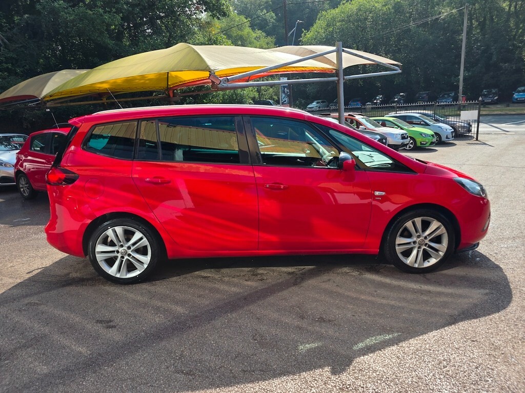Vauxhall Zafira 2.0 Cdti Sri Mpv Red #5
