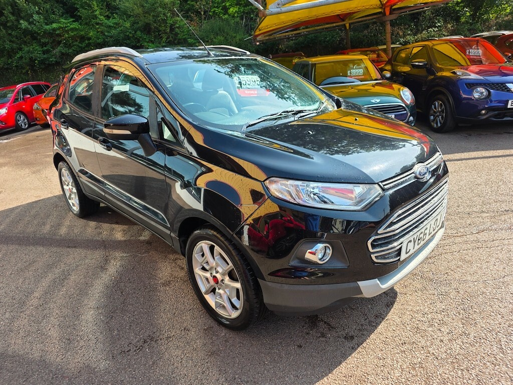Ford Ecosport Titanium Hatchback CY66LOJ Black #3