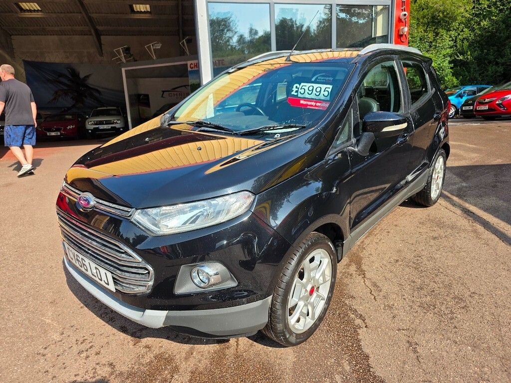 Ford Ecosport Titanium Hatchback Black