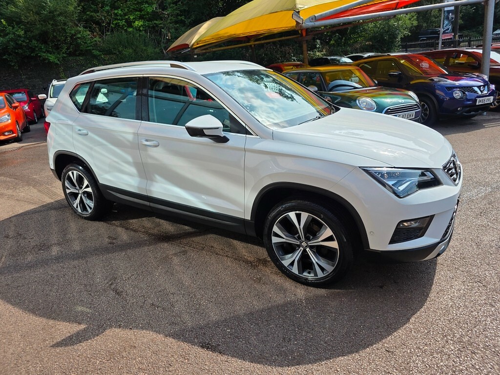 Seat Ateca Tsi Evo Se Tech Hatchback White #4