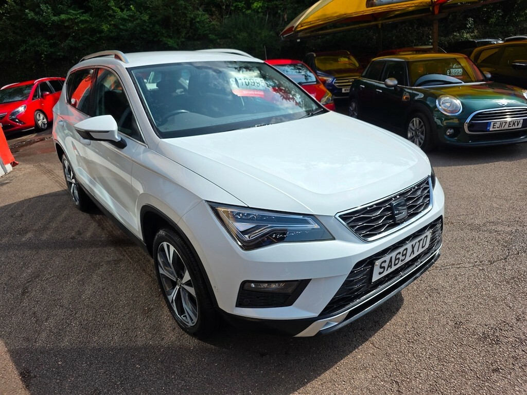 Seat Ateca Tsi Evo Se Tech Hatchback White #3