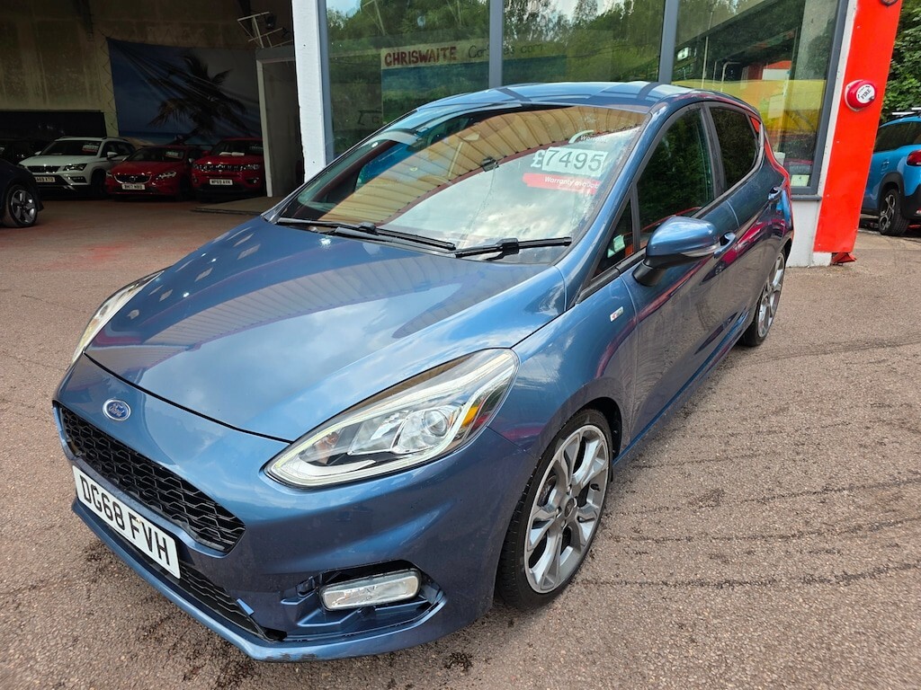 Ford Fiesta St-line Hatchback Blue