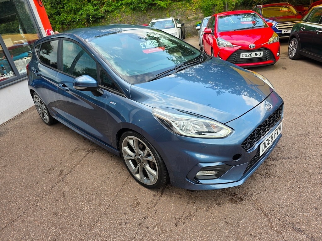 Ford Fiesta St-line Hatchback Blue #3