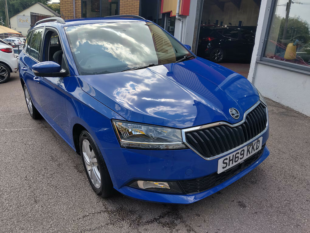 Skoda Fabia Se Tsi Estate Blue