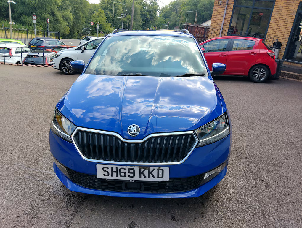 Skoda Fabia Se Tsi Estate Blue #3