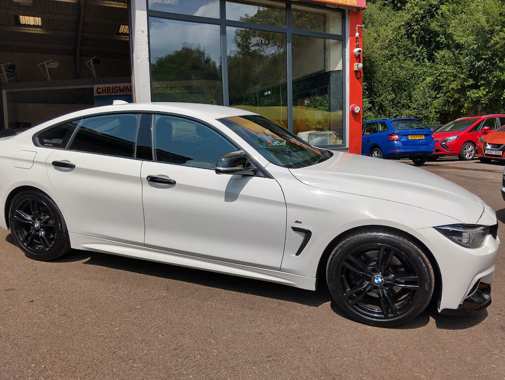 BMW 4 Series Gran Coupe M Sport Gran Coupe Coupe White #3