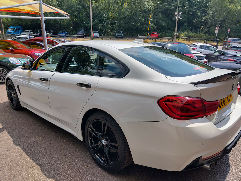 BMW 4 Series Gran Coupe M Sport Gran Coupe Coupe White #5