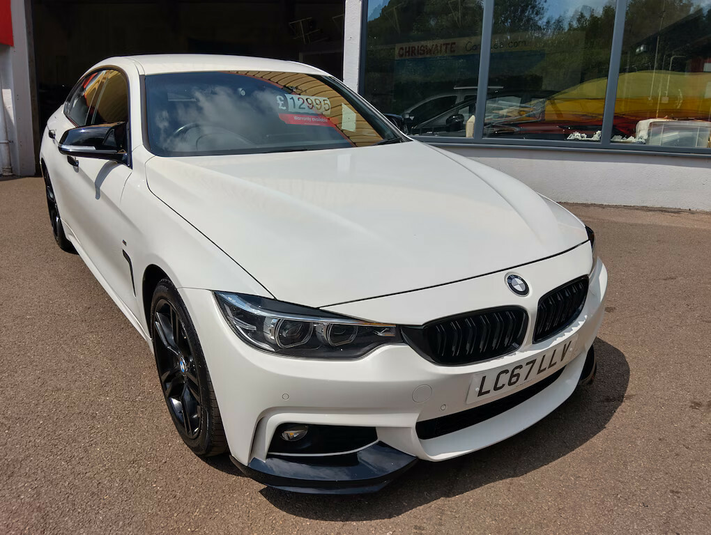 BMW 4 Series Gran Coupe M Sport Gran Coupe Coupe White #2