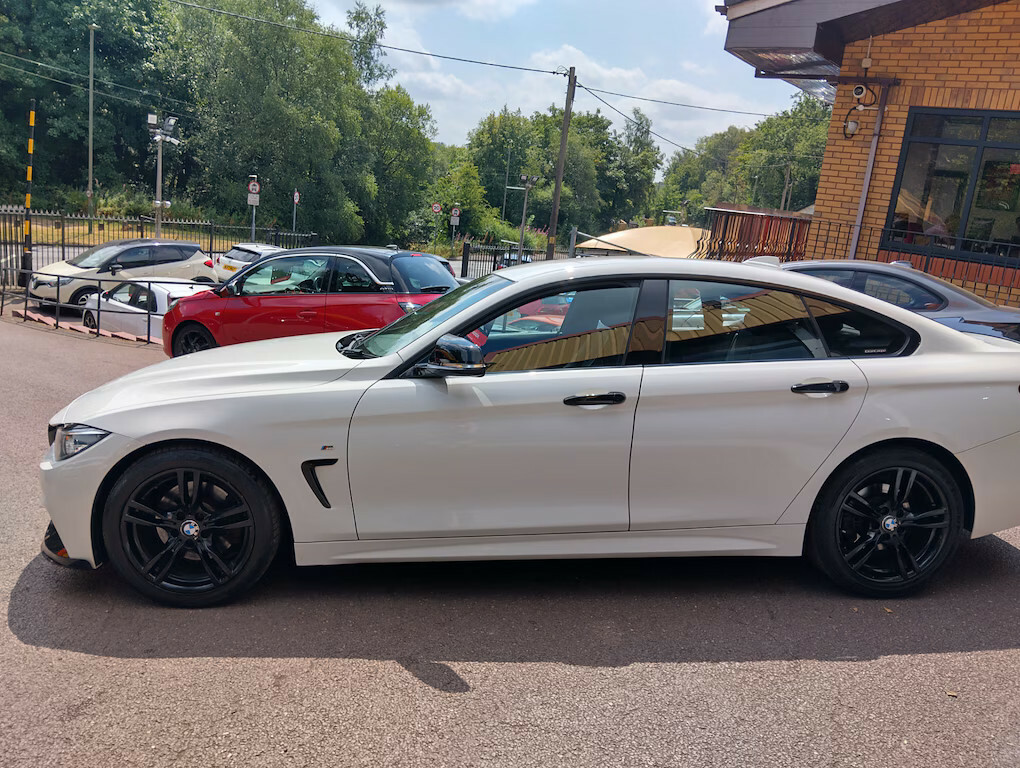 BMW 4 Series Gran Coupe M Sport Gran Coupe Coupe White #4