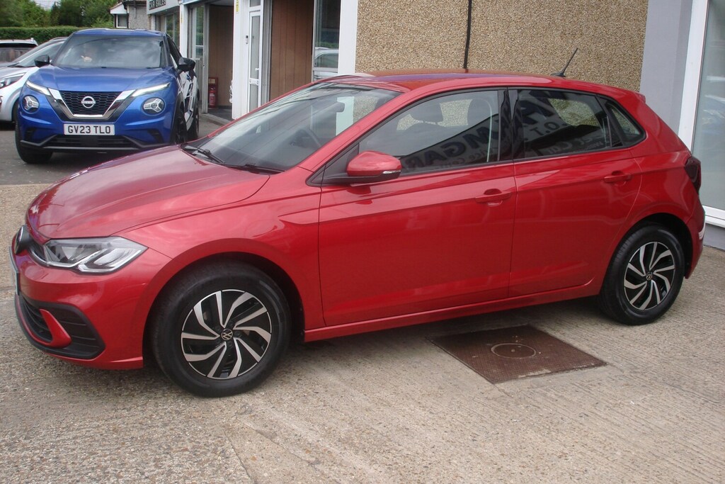 Volkswagen Polo 1.0 Tsi Life LS22KNE Red #2